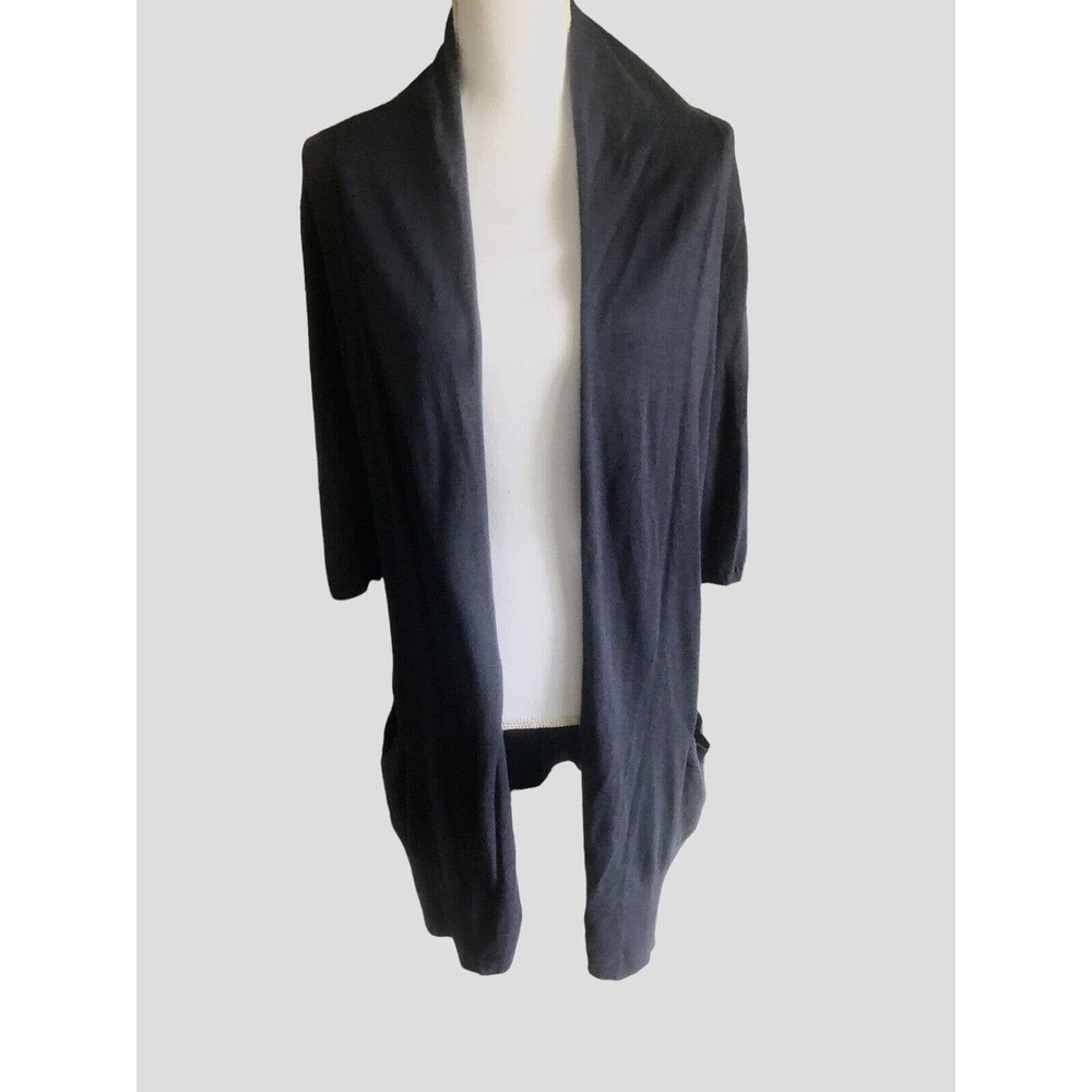 FREE W/PURCH Michael Michael Kors Oversized Half Sleeve Cardigan Sweater Navy XS